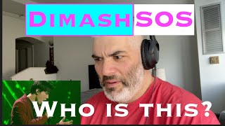 First time hearing Dimash!! SOS live reaction. Wow!!!!