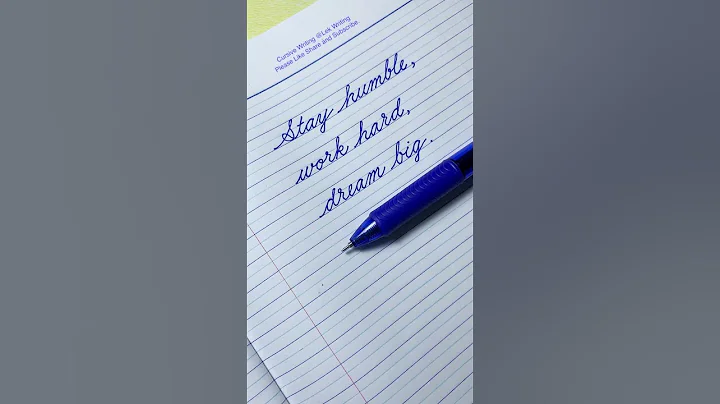 Cursive Writing Quote 40 | Cursive Handwriting Practice | Cursive Letters | How to write in cursive