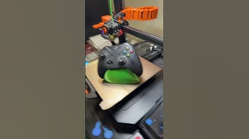 3d printed Xbox controller stand #3dprinting #creality #timelapse #shorts