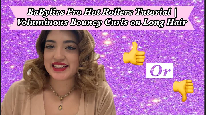 BaByliss Pro Hot Rollers Tutorial | Voluminous Bouncy Curls on Long Hair
