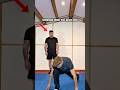 Taekwondo athlete tries another karate move…