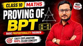 BPT Theorem Class 10 Maths in One Shot ⚡ | Most Important Questions|#bpttheorem #live #salmansir