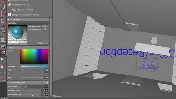 DIALux evo Tutorials for Beginners part 4 – Adding colors, textures and furniture