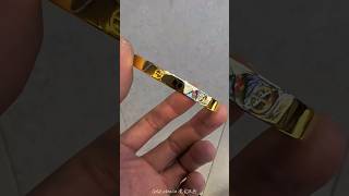 WOW THATS A PURE 24K GOLDEN BANGLE MAKING PROCESS trending shortvideo video viral shorts 24k