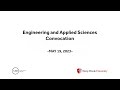 Stony Brook University 2023 College of Engineering and Applied Sciences Convocation