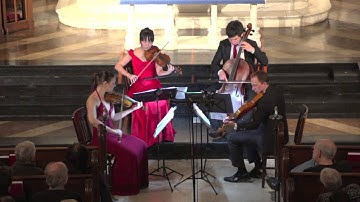 Attacca Quartet plays Haydn Op. 17 no. 6 -- Fourth Movement