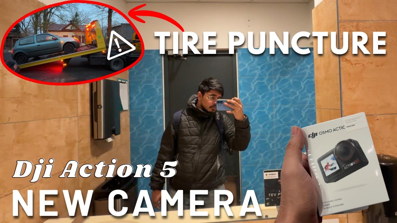 First Vlogging Camera in Europe | Dji Action 5 Pro in Latvia | Student Life in Latvia | Turiba 