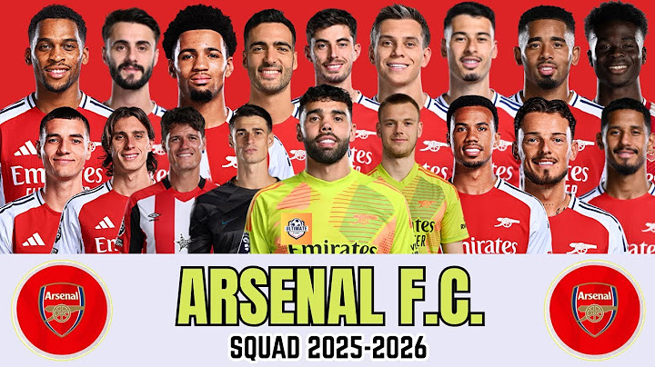 ARSENAL FC Squad 2025/26 With New Signing ! 🔥KEPA