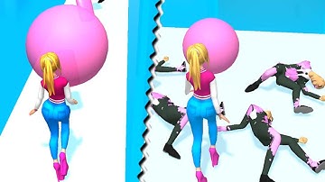 Gum Run 3D 🎈👼🏃‍♀️ NEW GAME!! New Skin,All Levels Gameplay Trailer Android,iOS, New Gameplay 2022