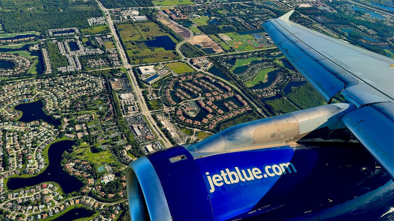 [4K] – Full Flight – JetBlue Airways – Airbus A320-232 – HPN-RSW – N636JB – B61551 – IFS 1104