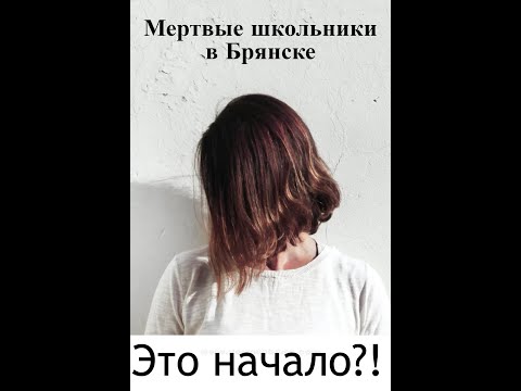 ✅Мертвые школьники в Брянске - это начало?!