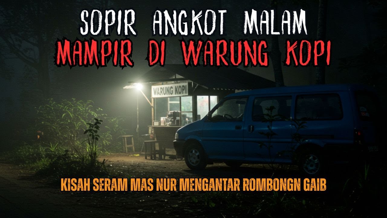 NARIK MALAM BIKIN KAPOK! KISAH SOPIR ANGKOT PALING HOROR DIKALA MALAM