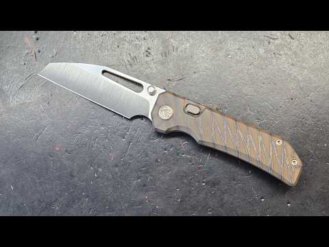 Kubey Venom Button Liner Lock (milled to perfection)  