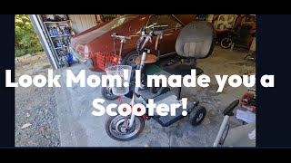 Mobility Scooter Updates !! One Finished Another to go!
