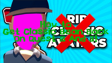 [PATCHED] How to get Classic Bean on RR on Standalone!