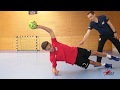 Kraft und Beweglichkeit - Corona Handball-Training für zu Hause