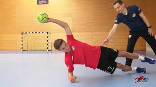 Kraft und Beweglichkeit - Handball-Training für zu Hause
