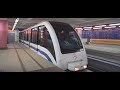 Russia, Moscow, monorail ride from Улица Академика Королёва to Тимиря́зевская