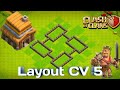 Layout para CV 5 ( Clash Of Clans )