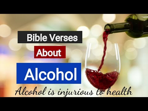 Bible Verses about Alcohol [ IS DRINKING ALCOHOL A SIN ] - YouTube