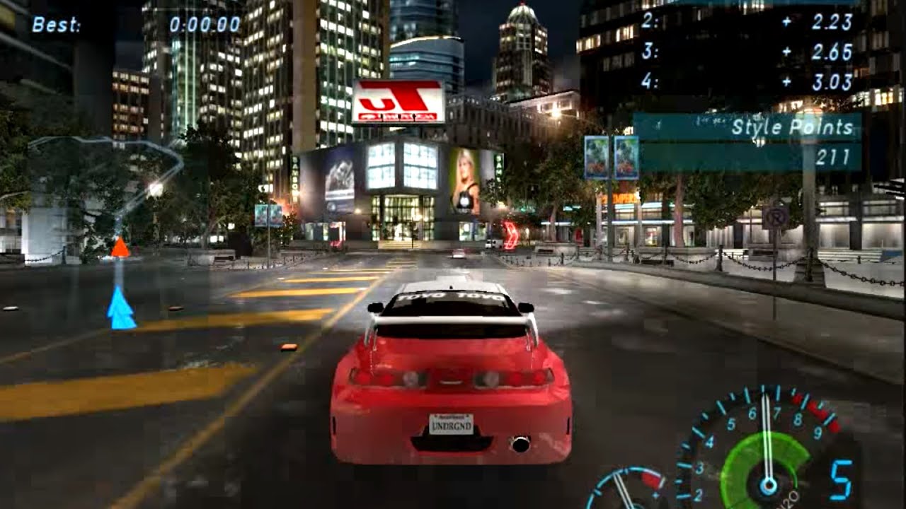 Need for Speed: Underground Gameplay (PC HD)