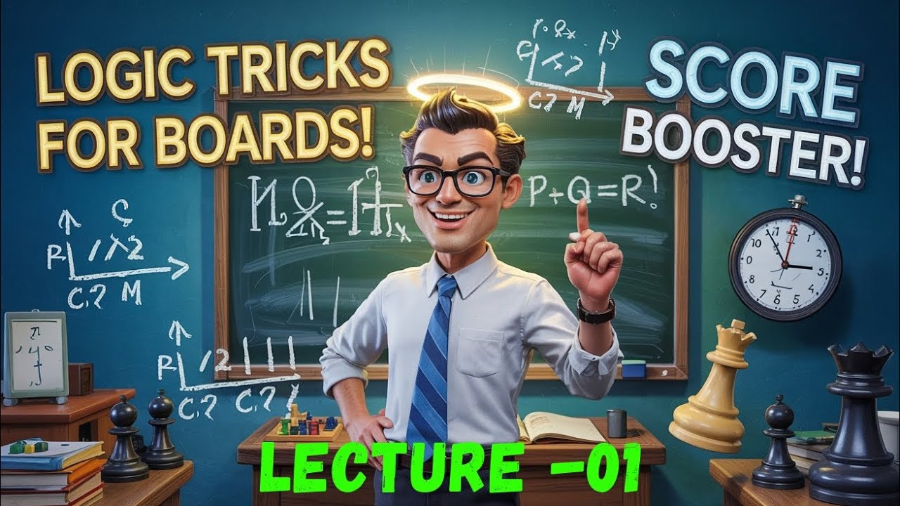 Mathematical Logic (Lecture-01)| Basic to Advance | Board + JEE/NEET ...