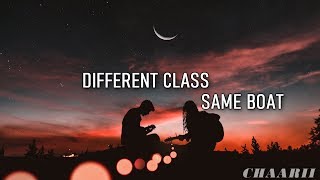 Powfu Different Class Same Boat [Lyrics]