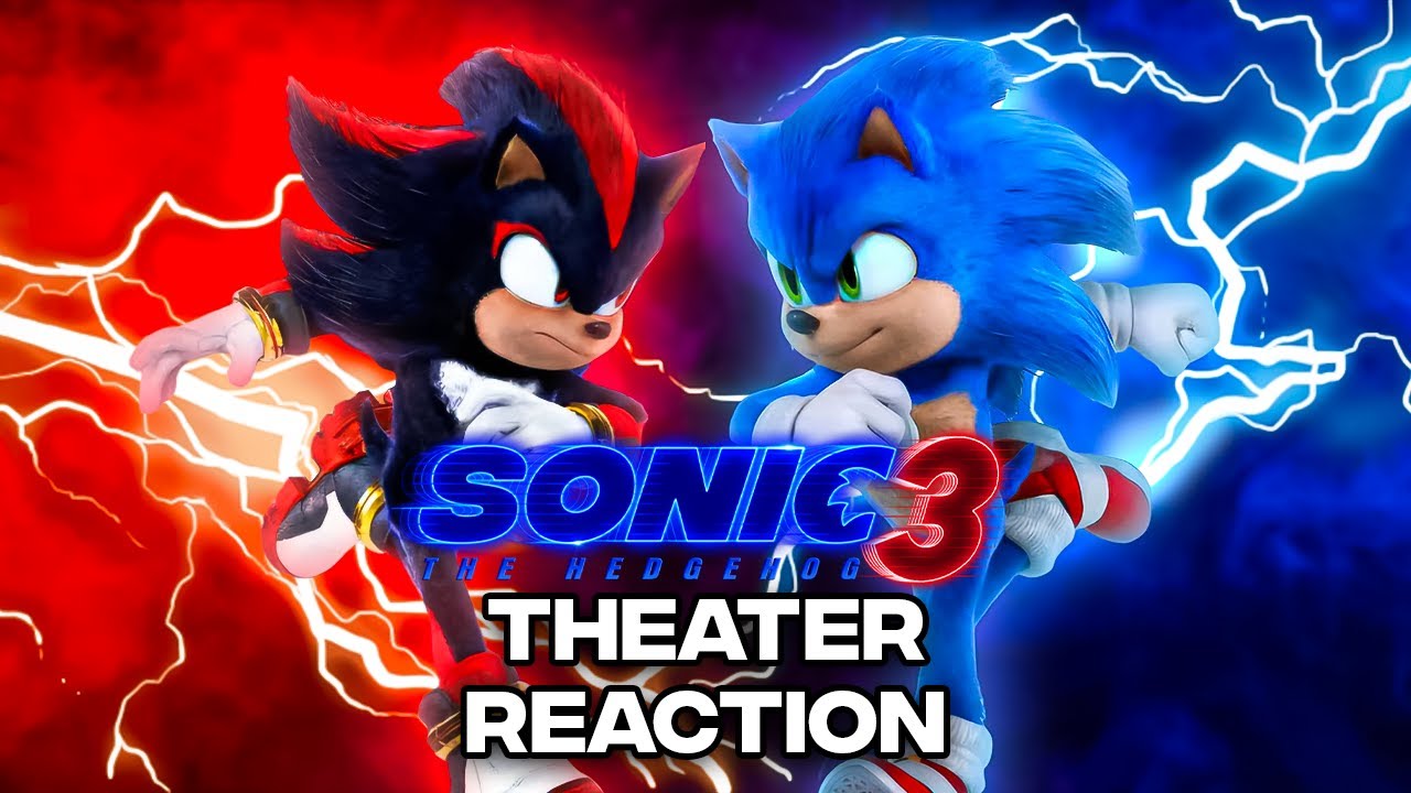Sonic 3 Audience Reactions | December 20th Opening night (Reupload)