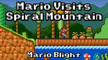 SMF Custom Level: "MARIO VISITS SPIRAL MOUNTAIN" - By Me