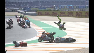 #MotoGP Những Pha Va Chạm Đầy Kịch Tính Của Những Tay Đua Trẻ MotoGP 20 Gameplay PC screenshot 1