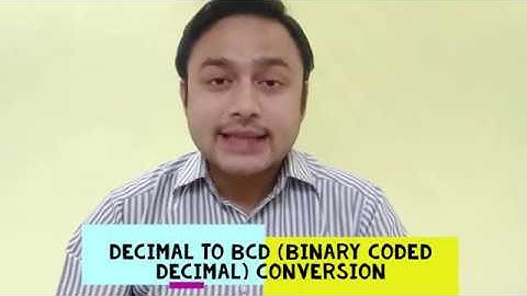 Decimal to BCD Conversion