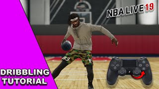 NBA LIVE DRIBBLING BETTER THAN NBA 2K HAND CAM TUTORIAL!!