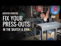 Fix Press-outs in the Snatch & Jerk | Olympic Weightlifting Technique