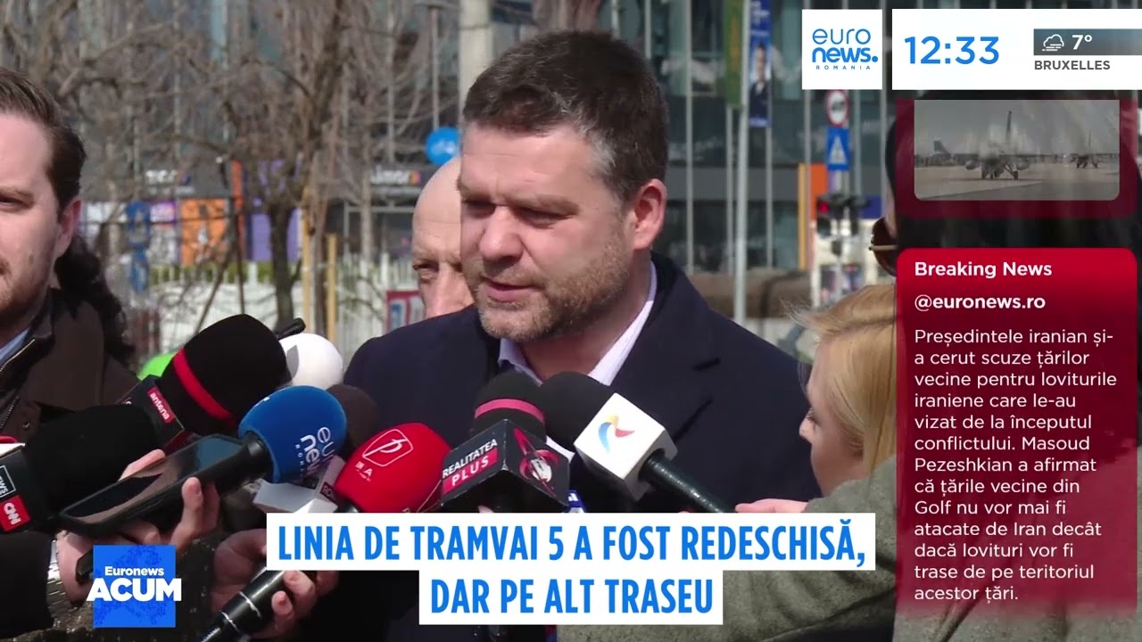 Linia tramvaiului 5 a fost redeschisă după doi ani de așteptare. Traseul a fost schimbat