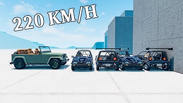 IBISHU HOPPER vs IBISHU WIGEON | CRASH TEST | BeamNG.Drive