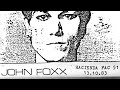 Capture de la vidéo John Foxx - Hacienda, Manchester, Uk, 13 Oct 1983