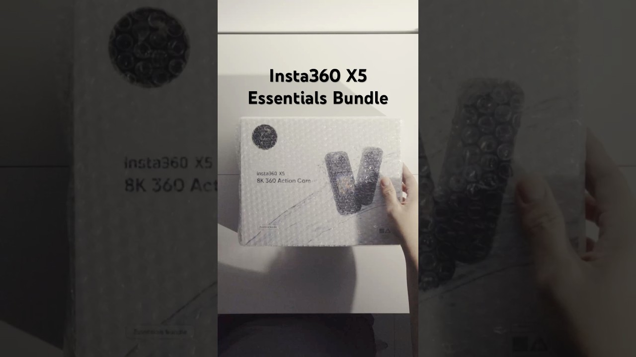 Insta360 X5 Essentials Bundle - Waterproof 360° Action Camera