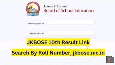 jkbose 10th Result 2023- class 10th Result Declared Today 100%- Finally jkbose 10th Result Out Today