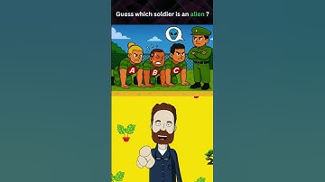 Which Soldier Is the Alien? 👽 Only the Sharpest Eyes Will Spot It! 🧠 #Shorts #riddles