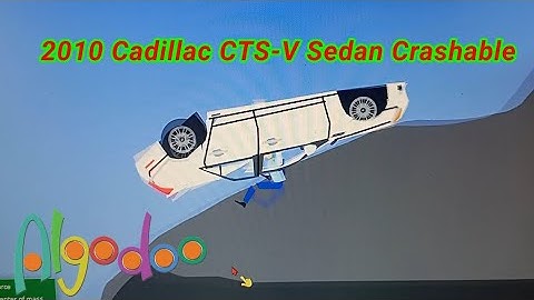 My 2010 Cadillac CTS-V Sedan Crashable In Algodoo
