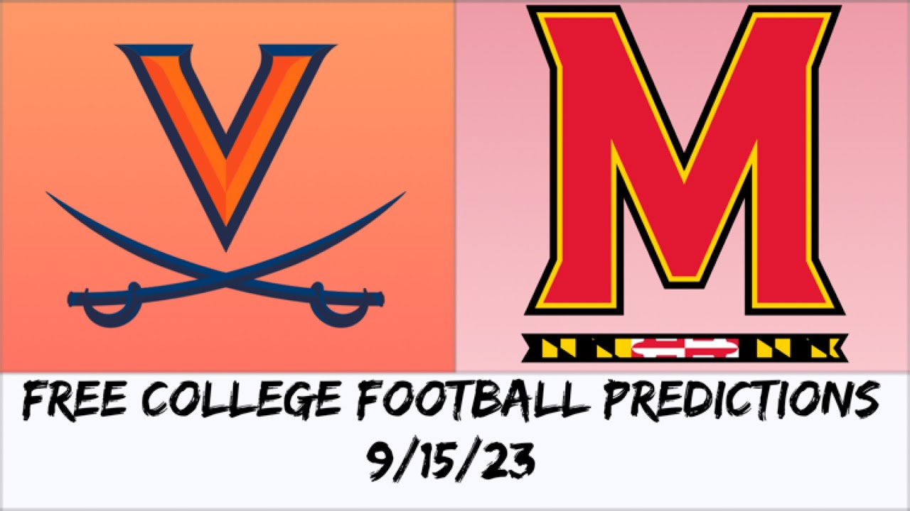 Virginia Cavaliers vs Maryland Terrapins Free College Football