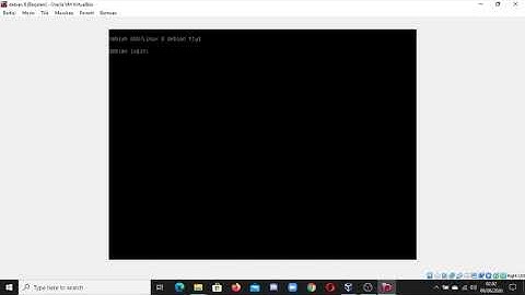 Konfigurasi IP Address Debian 10. VirtualBox
