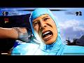 MK1 All Fatal Blows on Light Blue Smoke UMK3