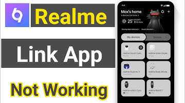 realme link app not working
