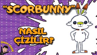 How to draw Pokemon | Scorbunny | easy drawing step by step