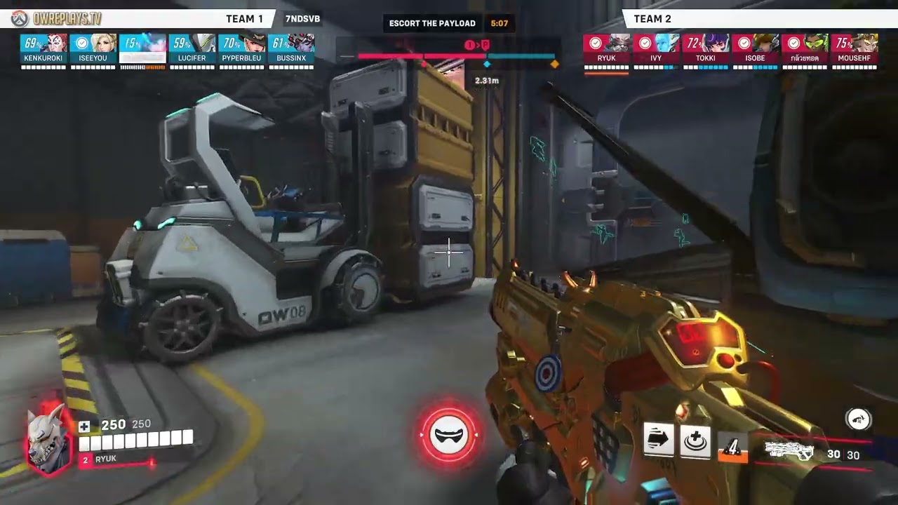 Flyer is too much for them by RYUK — Overwatch 2 Replay 7NDSVB