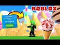 DONDURMA YEMEKTEN BOĞAZIM ŞİŞTİ / Ice Cream Simulator #1/ Roblox Türkçe