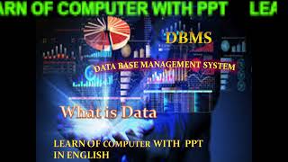 data base basic info with ppt in english