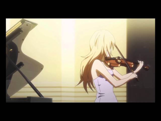 Kousei u0026 Kaori brawl-ish performance [Edited][Ep 04 of Shigatsu wa Kimi no Uso] class=