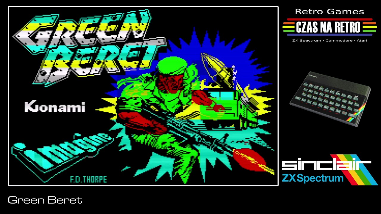 Green Beret (1986) - ZX Spectrum - YouTube